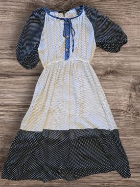 Sister Jane polka dot midi dress Size Small